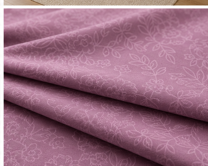 Bespoke Embossed GLACE Cotton King Size (108*108) with 2 pillow cover Bedding Set