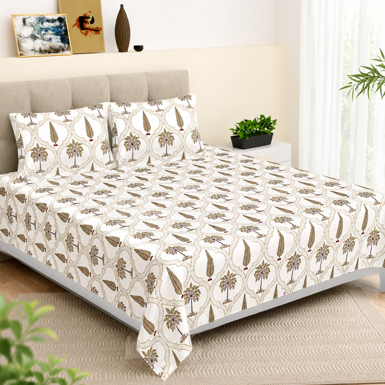 Jaipuri Block Print Cotton King size