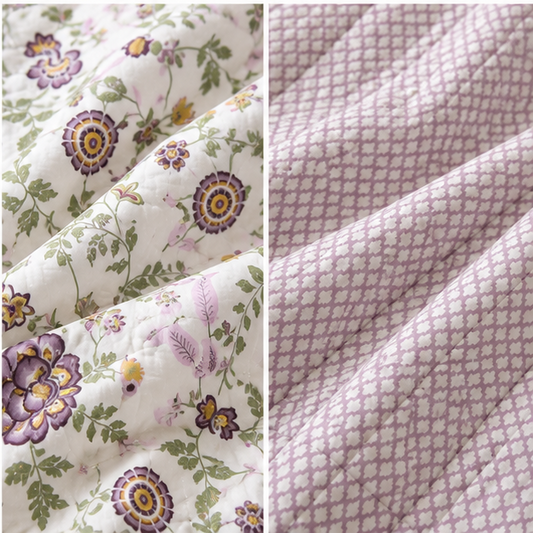 COMFOTA Reversible Double Bed Cotton Dohar with Zipper Bag