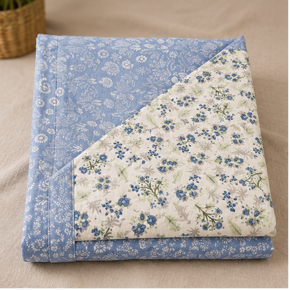 COMFOTA Reversible Double Bed Cotton Dohar with Zipper Bag
